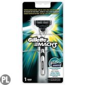 Gillette mach3 Apparaat  + 1 extra mesjes