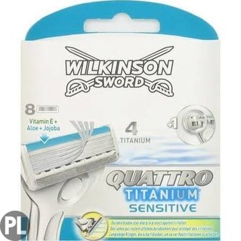 WILKINSON QUATTRO TITANIUM SENSITIVE MESJES 12 STUKS