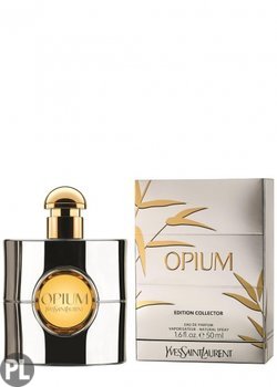 Yves Saint Laurent Opium edition collector Zilver EDP 50 ml plastic folie licht beschadigd